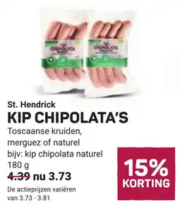 Ekoplaza St. Hendrick Kip chipolata's aanbieding