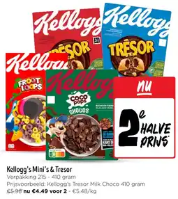 Jumbo Kellogg's Mini's & Tresor aanbieding