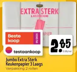 Jumbo Jumbo Extra Sterk Keukenpapier 3 Laags aanbieding