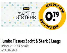 Jumbo Jumbo Tissues Zacht & Sterk 2 Laags aanbieding