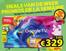 ElectroStock TCL QLED TV aanbieding