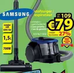 ElectroStock Samsung stofzuiger / aspirateur aanbieding