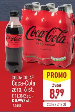ALDI Coca Cola zero aanbieding