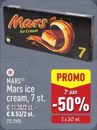 ALDI Mars Ice Cream aanbieding