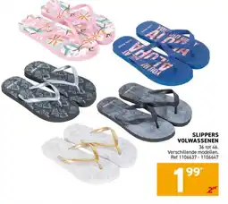 Trafic Slippers volwassenen aanbieding