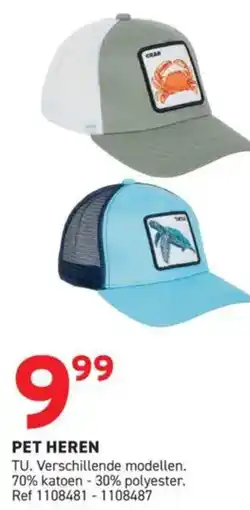 Trafic Pet heren aanbieding