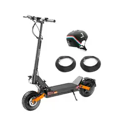 Decathlon Joyor S-PRO Zwarte Elektrische Step DGT + Helm aanbieding