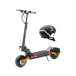 Decathlon Joyor S-PRO Zwarte Elektrische Step DGT + Helm aanbieding