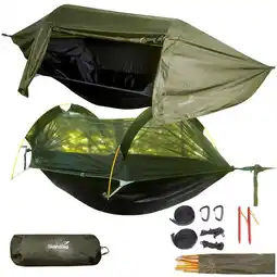 Decathlon Hangmat tent Rian - Outdoor hangmat met muskietennet - Ultralicht aanbieding