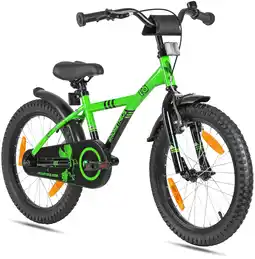 Decathlon Kinderfiets 18 inch vanaf 5 -7 jaar fiets met terugtraprem en v-brake aanbieding
