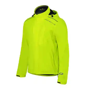 Decathlon Regenjack - Fiets - Heren - P-Rain II - geel aanbieding