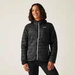 Decathlon De Hillpack II doorgestikte en gevoerde wandeljas met capuchon voor dames aanbieding