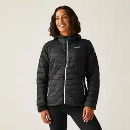 Decathlon De Hillpack II doorgestikte en gevoerde wandeljas met capuchon voor dames aanbieding