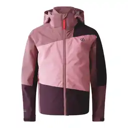 Decathlon Kinderen/Kinderen Explore II Waterdichte Jas (Diep pruim/mauve) aanbieding