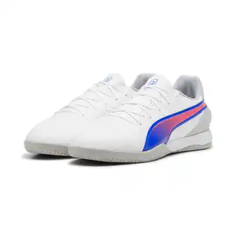 Decathlon ULTRA MATCH IT voetbalschoenen PUMA White Bluemazing Flat Light Gray Blue aanbieding