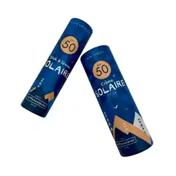 Decathlon Pack Lippenbalsem Zonnebrand SPF50 / Zonnebrand Stick Gezicht SPF50 aanbieding