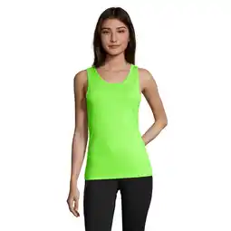 Decathlon Dames Sporty Tank Top (Neon Groen) aanbieding