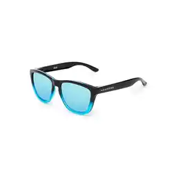 Decathlon HAWKERS - Zonnebrillen voor Mannen en Vrouwen ONE - FUSION BLACK CLEAR BLUE aanbieding