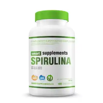 Decathlon Spirulina 500 mg - 180 plantaardige capsules Slimme supplementen aanbieding