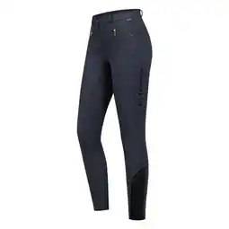 Decathlon Full grip rijbroek voor meisjes ELT Lucy Glam aanbieding