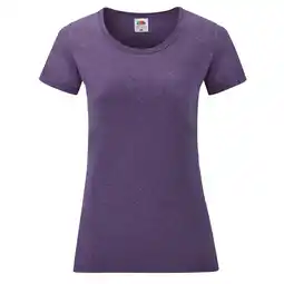Decathlon Dames Valueweight TShirt (Heide Paars) aanbieding