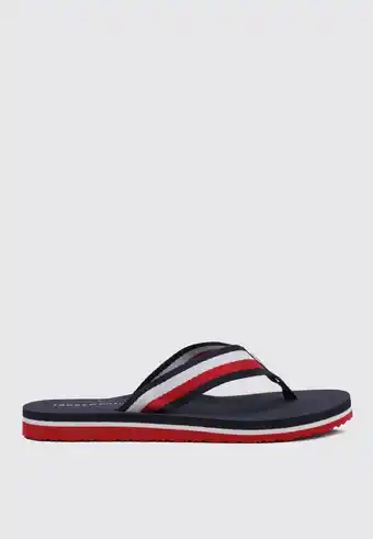 Decathlon Flip-flops Tommy Hilfiger Model Corporate Beach Sandal Kleur Blauw aanbieding