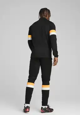 Decathlon individualRISE voetbaltrainingspak voor heren PUMA Black Heat Fire Orange aanbieding