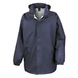 Decathlon Heren Kern Middengewicht Waterdicht Windproof Jasje (Marineblauw) aanbieding