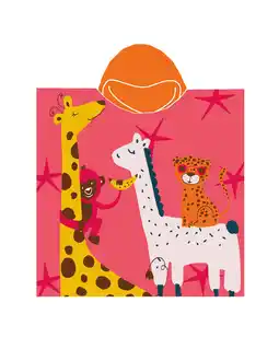 Decathlon DIERENSAFARI PONCHO VOOR KINDEREN aanbieding