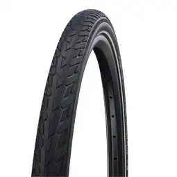 Decathlon Buitenband 24 Road Cruiser Plus Green Punctureguard 47-507 Zwart aanbieding