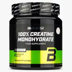 Decathlon 100% Creatine Monohydraat 500g Biotech aanbieding