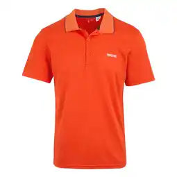 Decathlon Heren Maverick V Actief Poloshirt (Mandarijn Tango) aanbieding