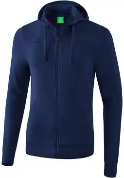 Decathlon Junior ritsbare capuchon Erima Basic aanbieding