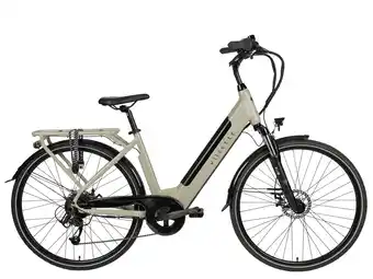Decathlon Villette L' Amant elektrische damesfiets 13Ah 7sp 28 inch greige aanbieding