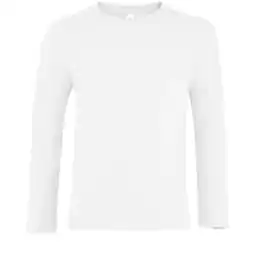 Decathlon Kinder/Kinder Imperial Tshirt met lange mouwen (Wit) aanbieding