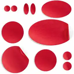 Decathlon Reparatiepleisters voor donsjacks | waterdicht om gaten te repareren (rood) aanbieding