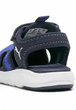 Decathlon Fun Racer sandalen voor peuters PUMA Vivid Blue White New Navy aanbieding