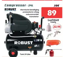iTEK Robust compressor-24l aanbieding