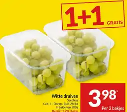 Intermarché Witte druiven aanbieding