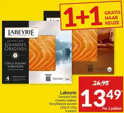 Intermarché Labeyrie Gerookte zalm aanbieding