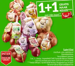Intermarché Saint Eloi Knoflook, uien, sjalotten of Banaansjalotten aanbieding