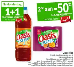 Intermarché Oasis Thé aanbieding