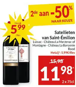 Intermarché Satellieten van Saint-Émilion aanbieding