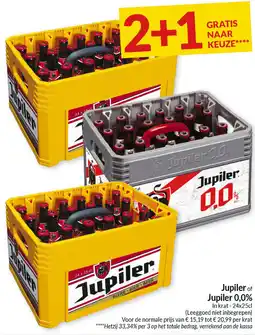 Intermarché Jupiler of Jupiler 0,0% aanbieding