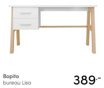 Baby & Tiener Bopita bureau lisa aanbieding