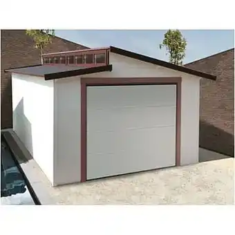 Brico Solid garage gemotoriseerd ’Torino’ hout 20,06 m² aanbieding