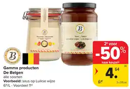 Carrefour De Belgen gamma producten aanbieding