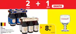 Carrefour Chimay bier aanbieding
