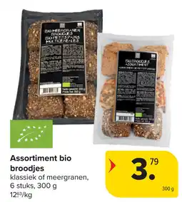 Carrefour Assortiment bio broodjes aanbieding