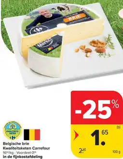 Carrefour Belgische brie aanbieding